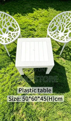 Plastic Garden Table and Chairs Set