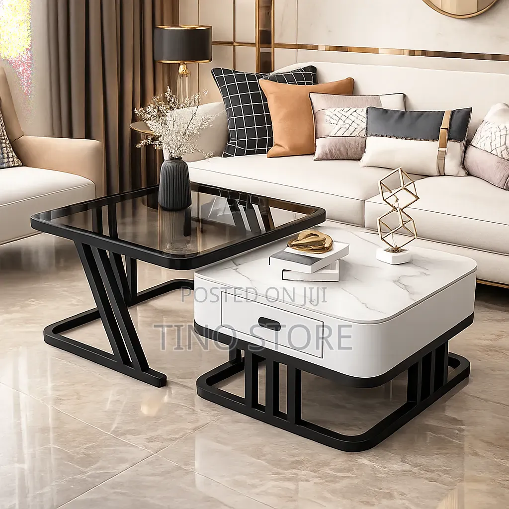 Modern Nesting Coffee Table Set