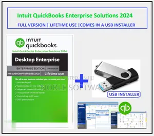 Intuit Quickbooks Enterprise 2024 ( Usb Flash Drive Installer )