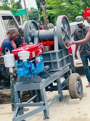 10tph Easy Jaw Crusher With Engine
