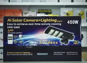 Ai Solar Camera and Lighting 2 in 1(3videos)