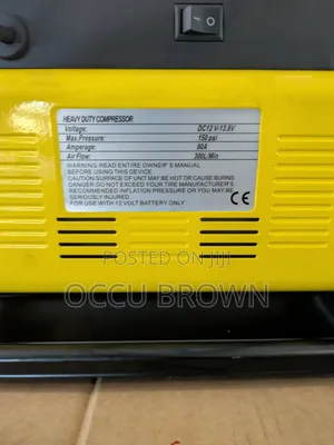 Heavy-Duty Air Compressor, 2 Cylinder, 300l/Min, 90a , 12v-13.8v