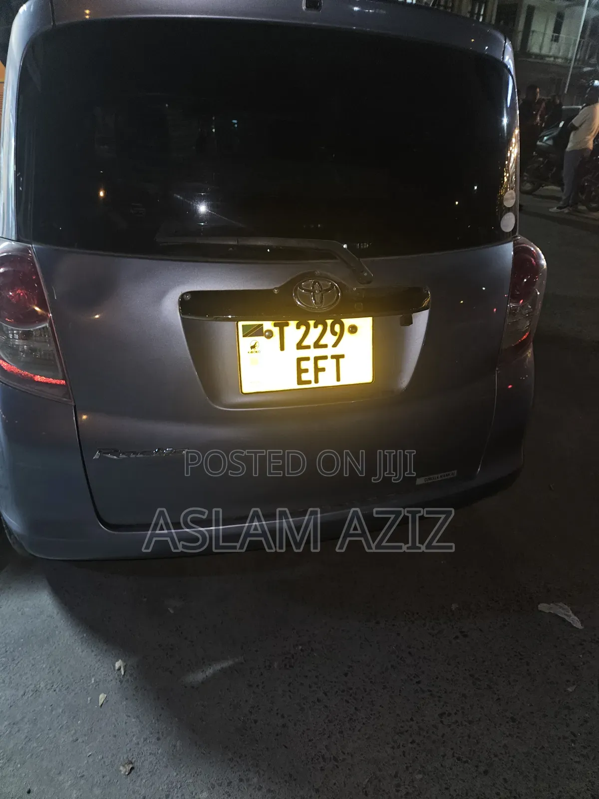 Toyota Ractis 2008 Gray