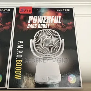 Powerfull Bass Boost Speaker With Fan