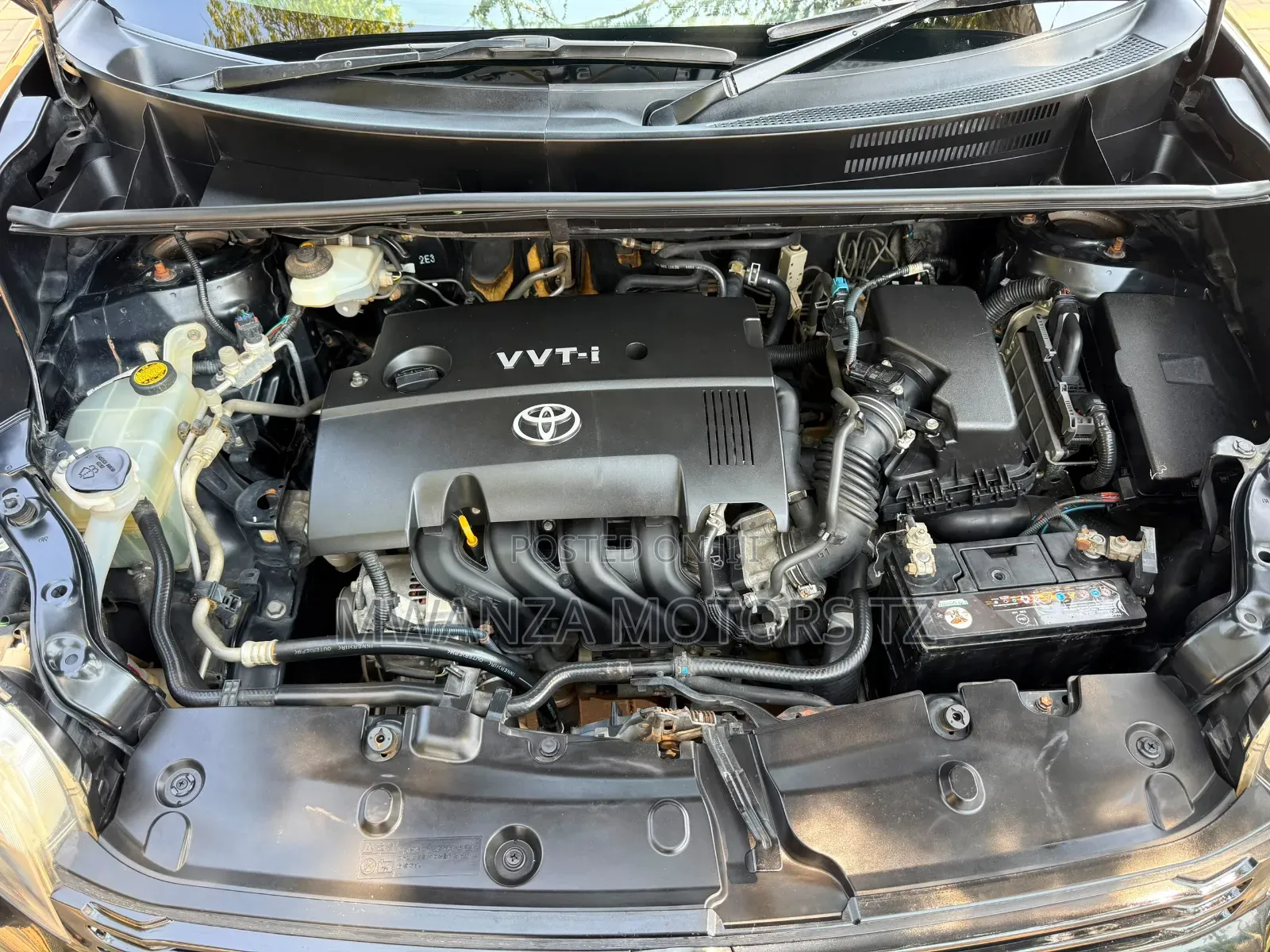 Toyota Corolla Rumion 2008 Matt Black
