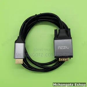 Hdmi to Vga Cable 1.8m High Quality | Active 1080p Display Converter