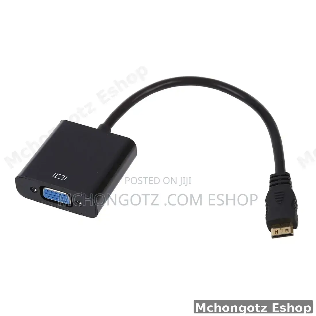 Mini Hdmi to Vga Adapter (1080p Converter for Camera Hdtv)