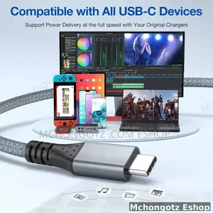 Usb 3.2 Type-C to Type-C Cable 0.5m | 240w Pd | 20gbps | 60hz