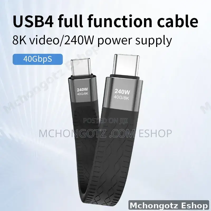 Usb4 Type C to Type C Cable 0.14m | 240w Pd | 40gbps | 60hz