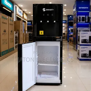 Smartplus Water Dispenser Njia 3 Black With Bottom Cabinet