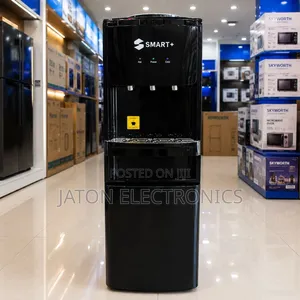 Smartplus Water Dispenser Njia 3 Black With Bottom Cabinet