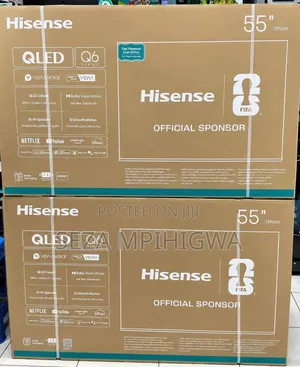 *Back in Stock * *Hisense Inch 55 Qled* *55q6q