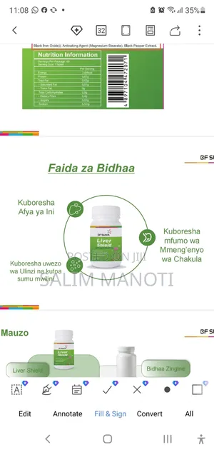 Bidhaa Nzuri Ya Ini Lako