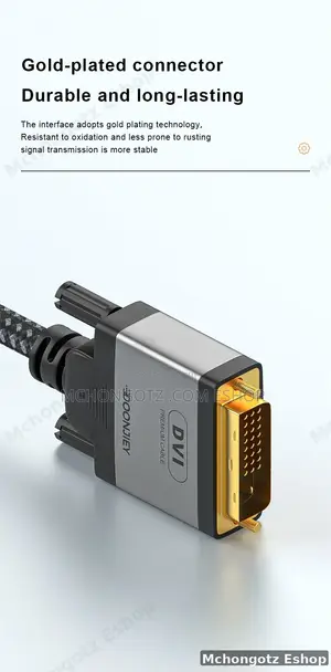 Usb C to Dvi 24+1 Cable 2m 30hz Male to Male Converter
