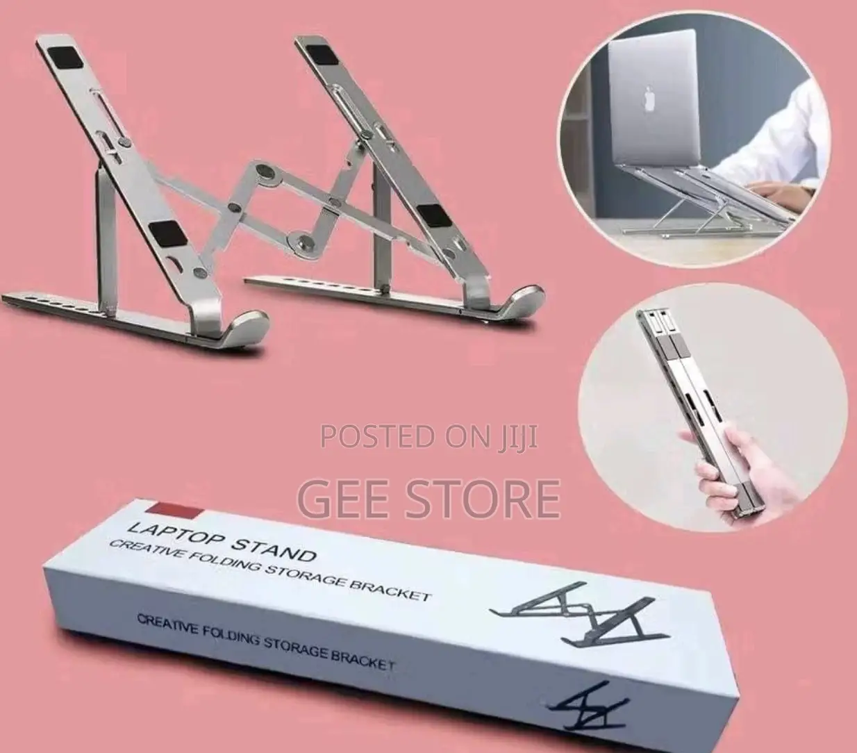 Portable Aluminium Laptop Stand