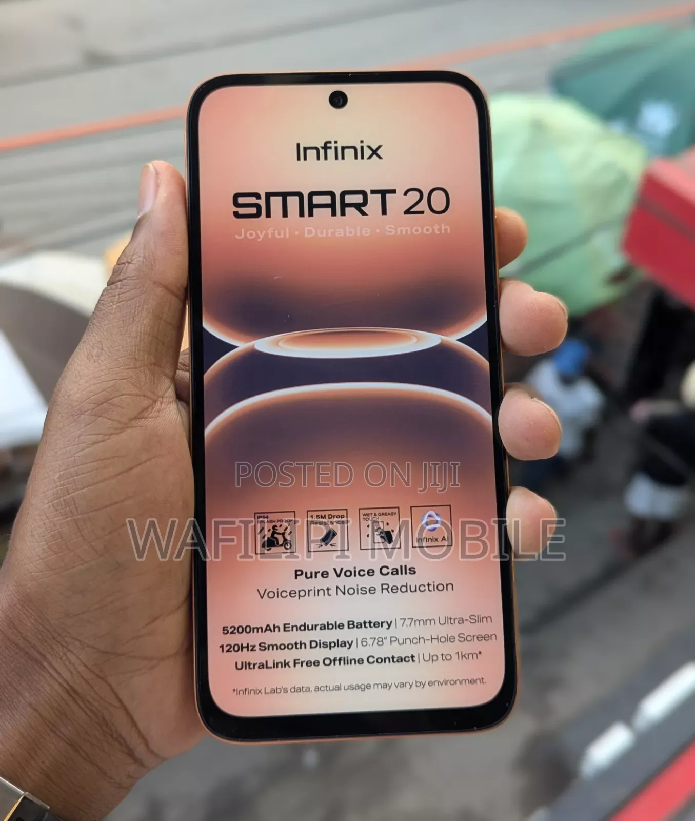 New Infinix Smart 20 128 GB Orange