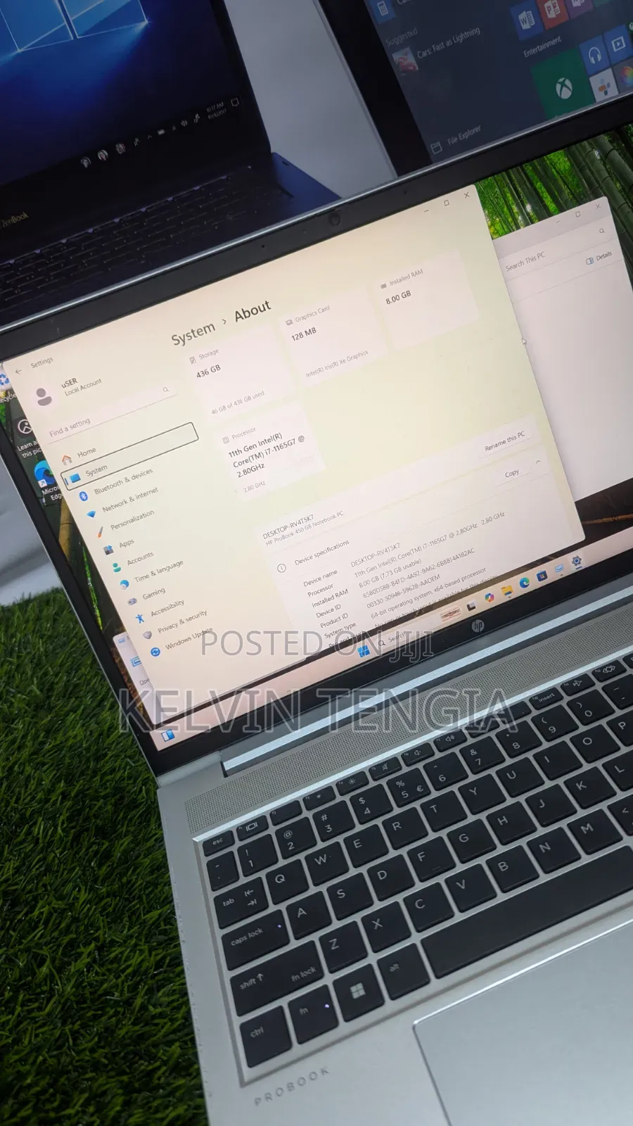 Laptop HP Probook 450 8GB Intel Core i7 SSD 256GB