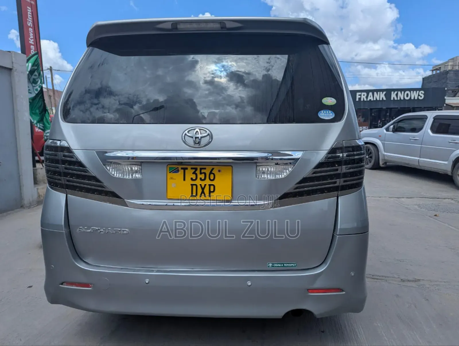 Toyota Alphard 2010 Silver