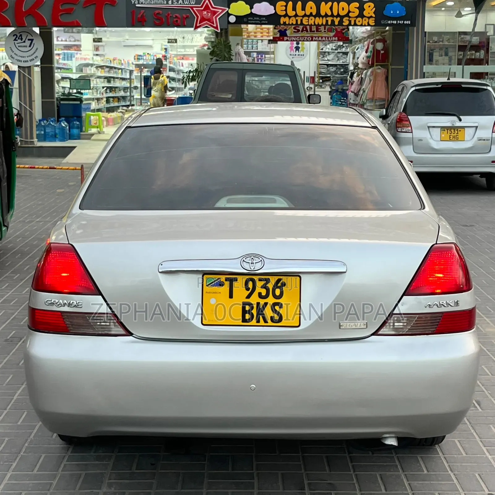 Toyota Mark II 2002 Silver