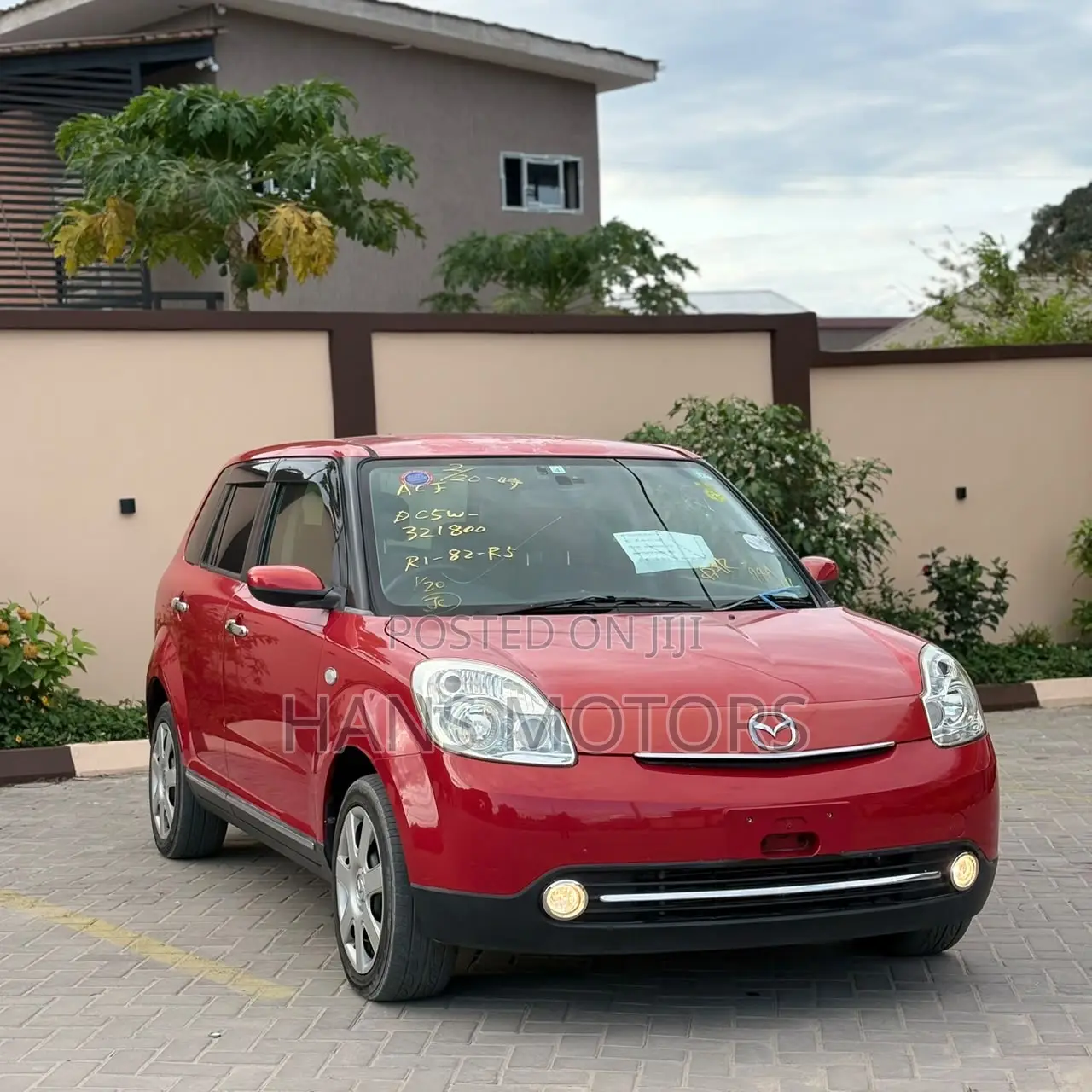 Mazda Verisa 2008 Burgundy