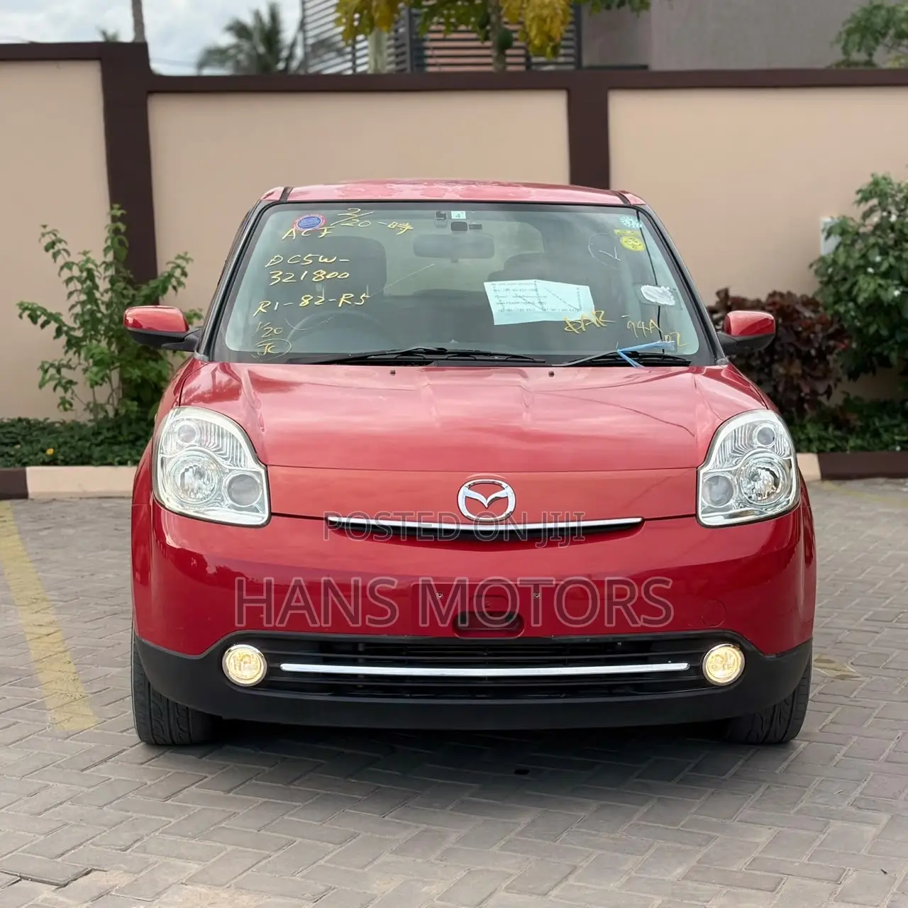 Mazda Verisa 2008 Burgundy