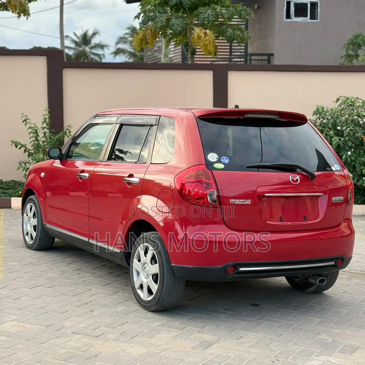 Mazda Verisa 2008 Burgundy