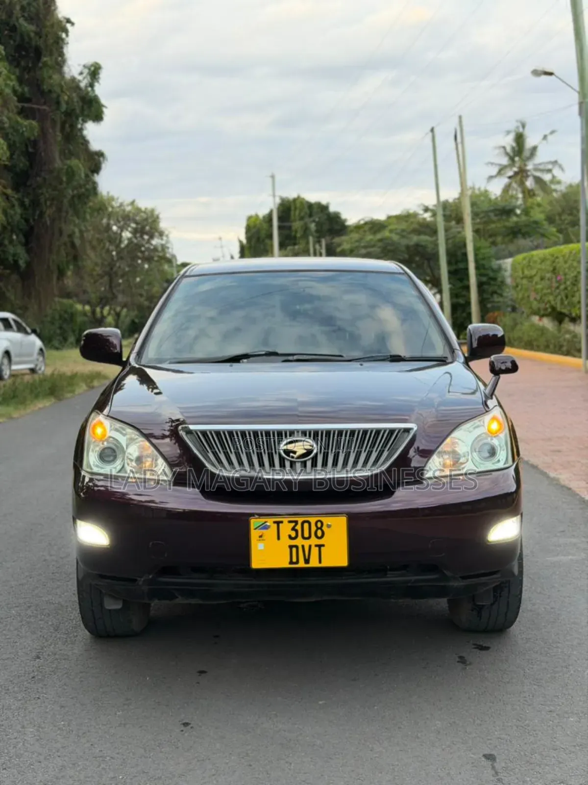 Toyota Harrier 2.4 2005 Burgundy