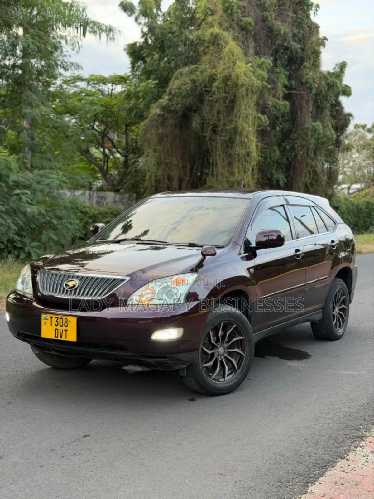 Toyota Harrier 2.4 2005 Burgundy