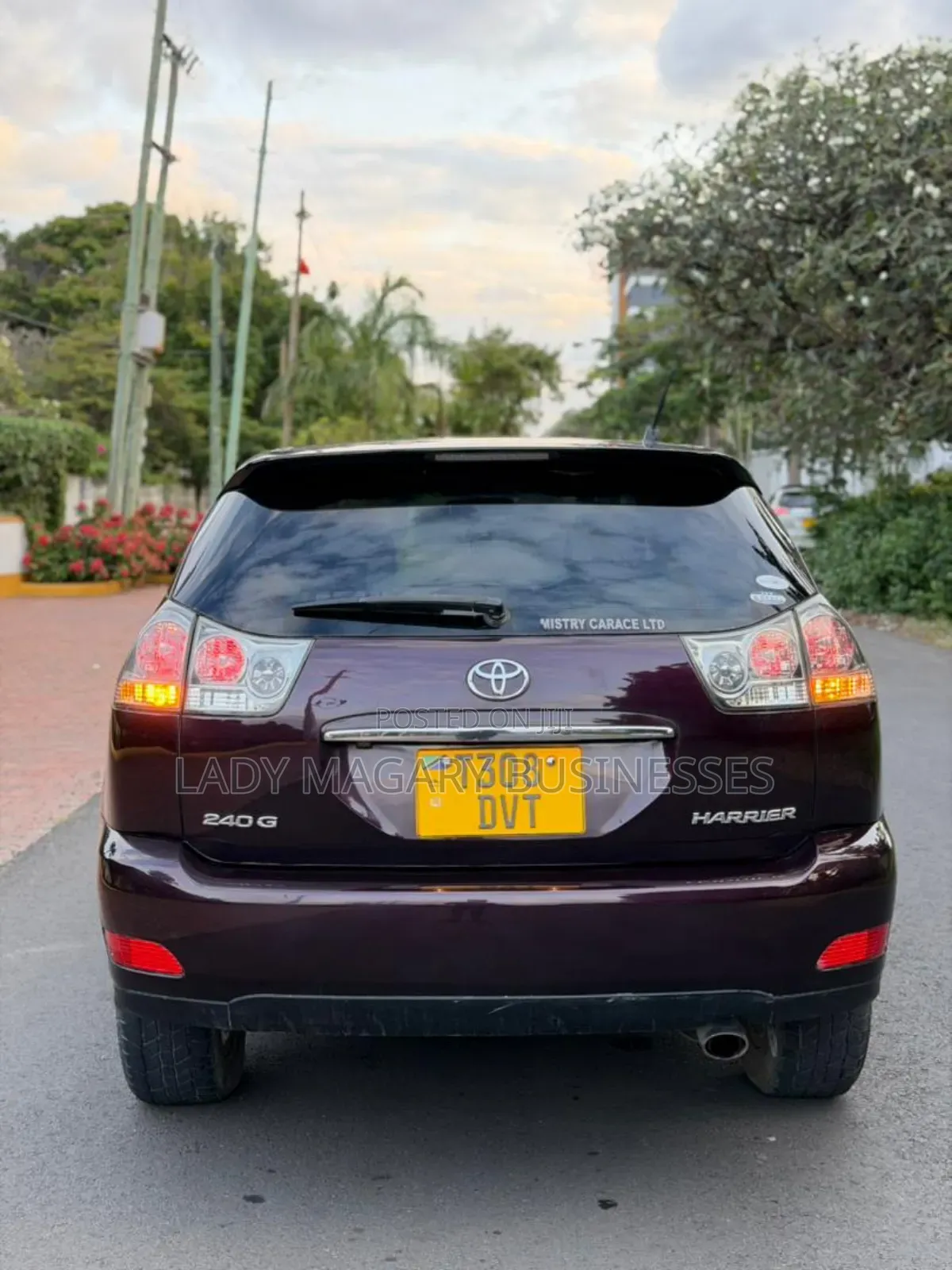 Toyota Harrier 2.4 2005 Burgundy