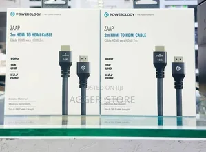 Powerology Zaap 2 Meter Hdmi to Hdmi Cable