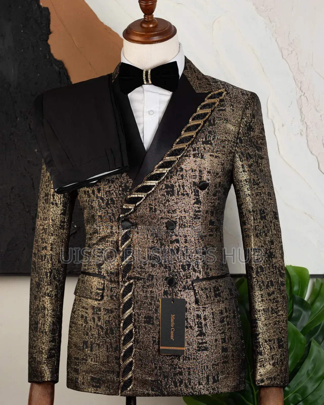  Suit Fashion Kijivu Mix 