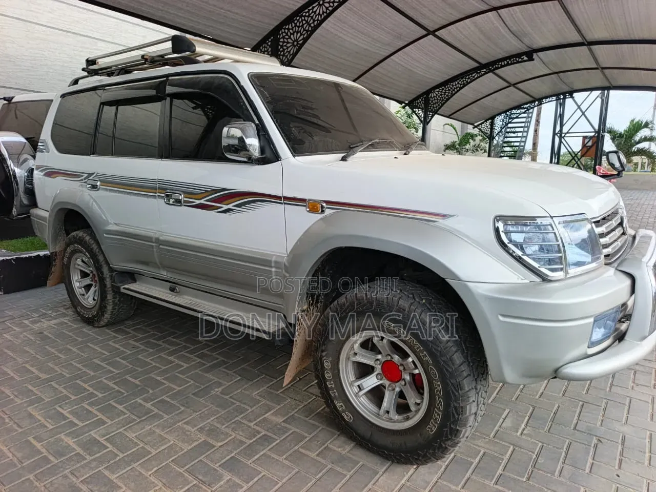 Toyota Land Cruiser Prado 2003 White