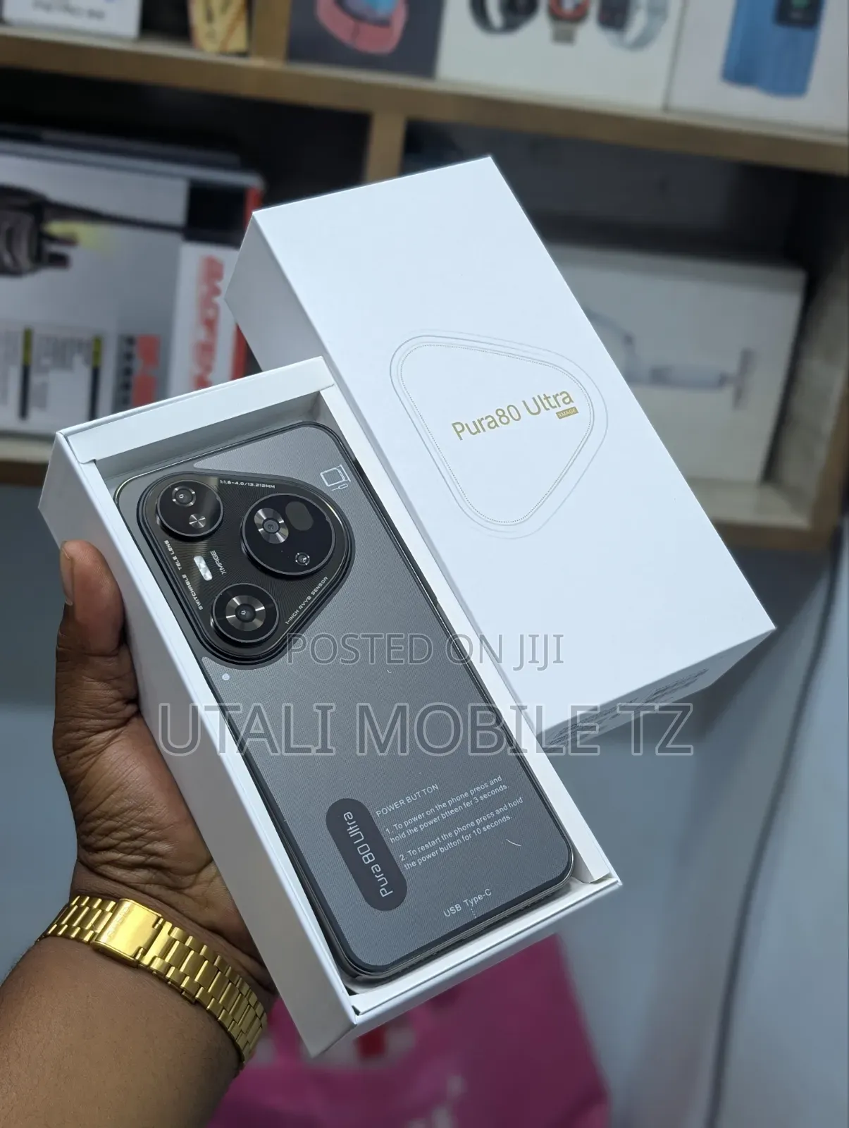 New Huawei Pura 80 5G 256 GB Black