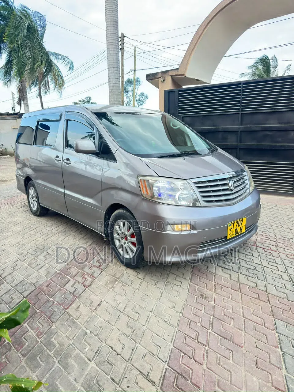 Toyota Alphard 2004 Gray