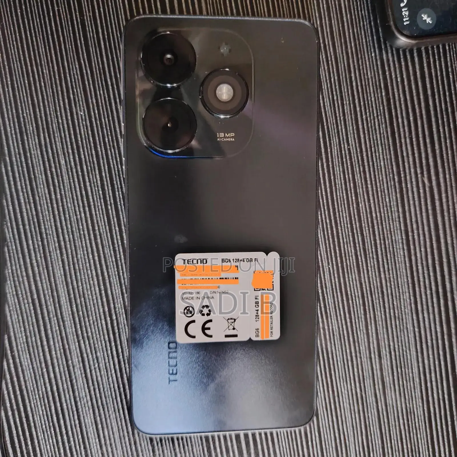 New Tecno Pop 8 128 GB Black
