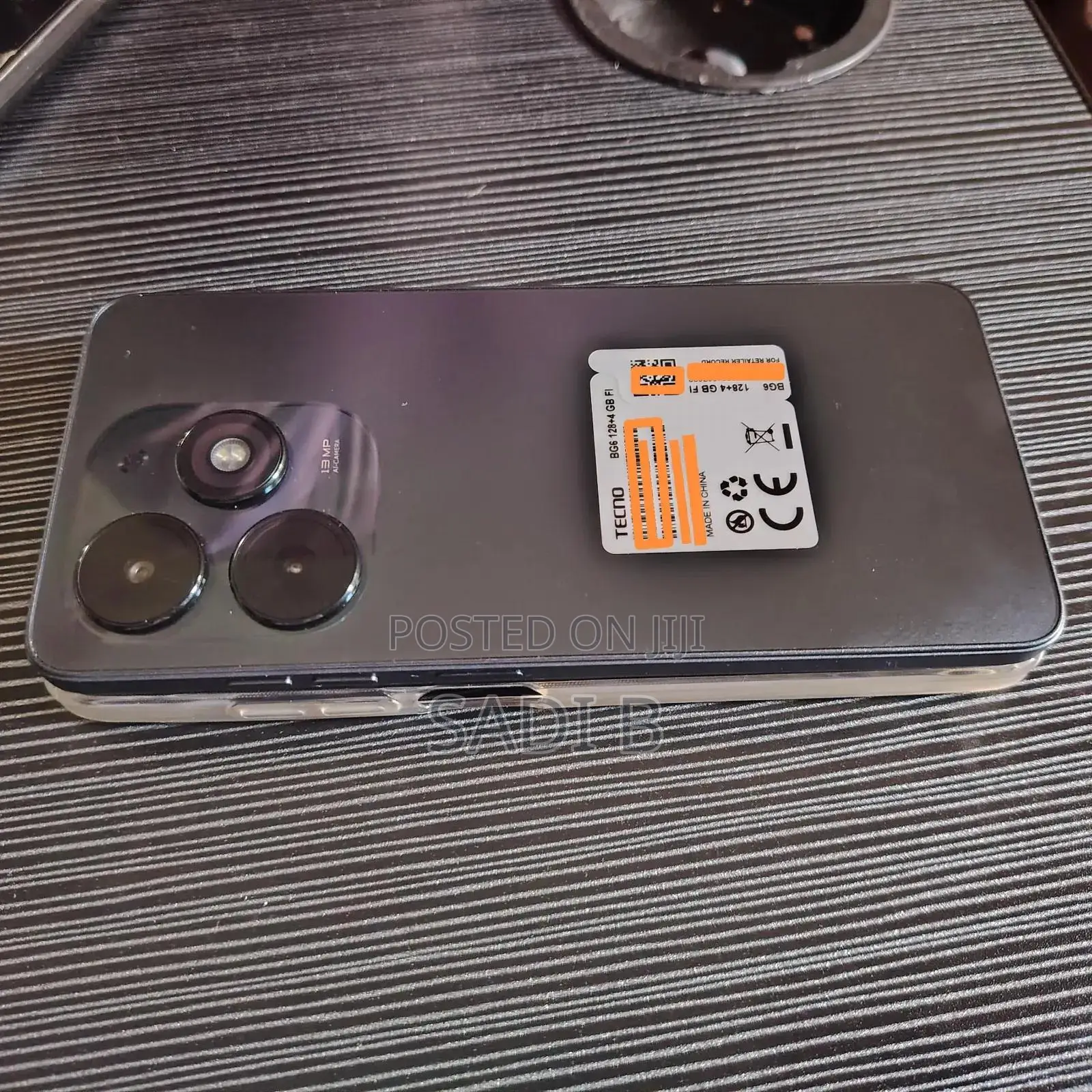 New Tecno Pop 8 128 GB Black
