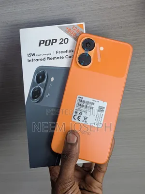 New Tecno Pop 20 128 GB Orange