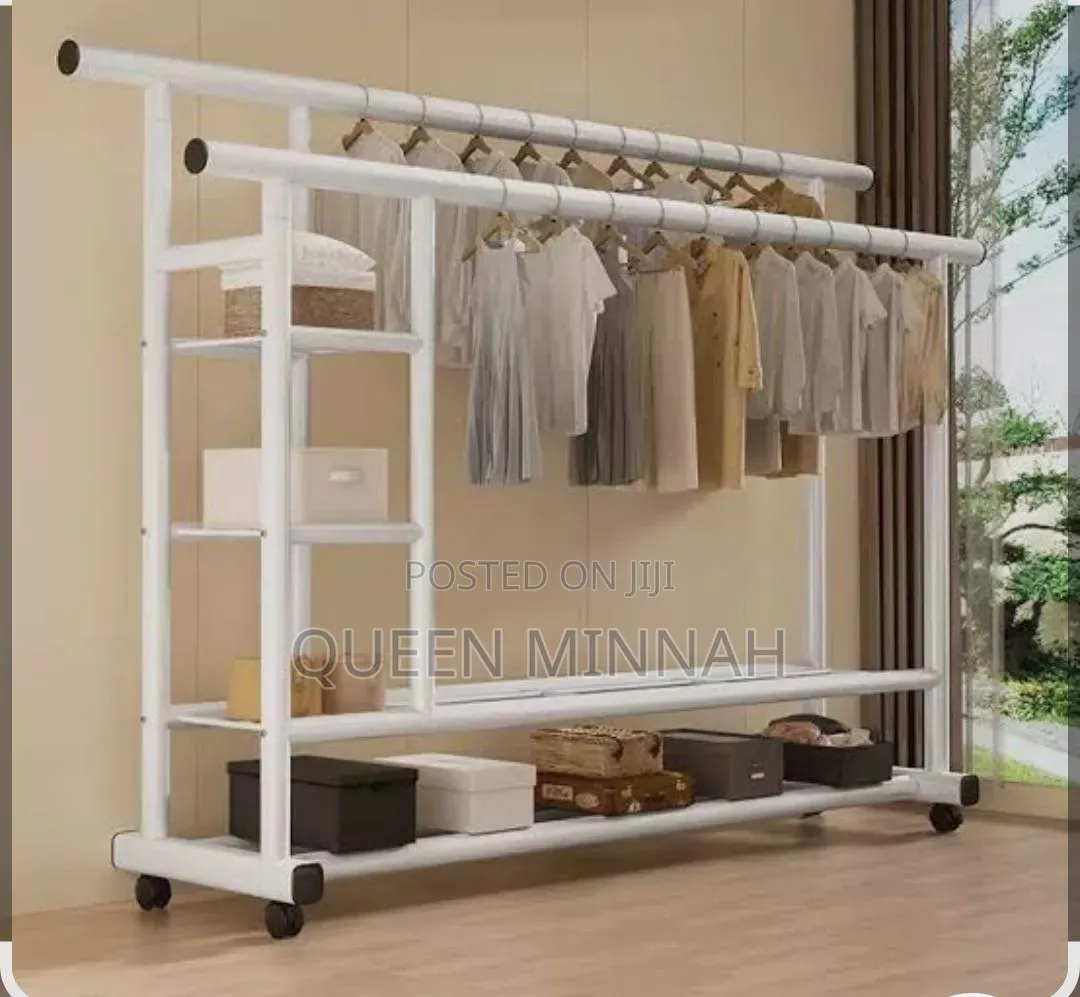 Dual-tier Hanging Rods