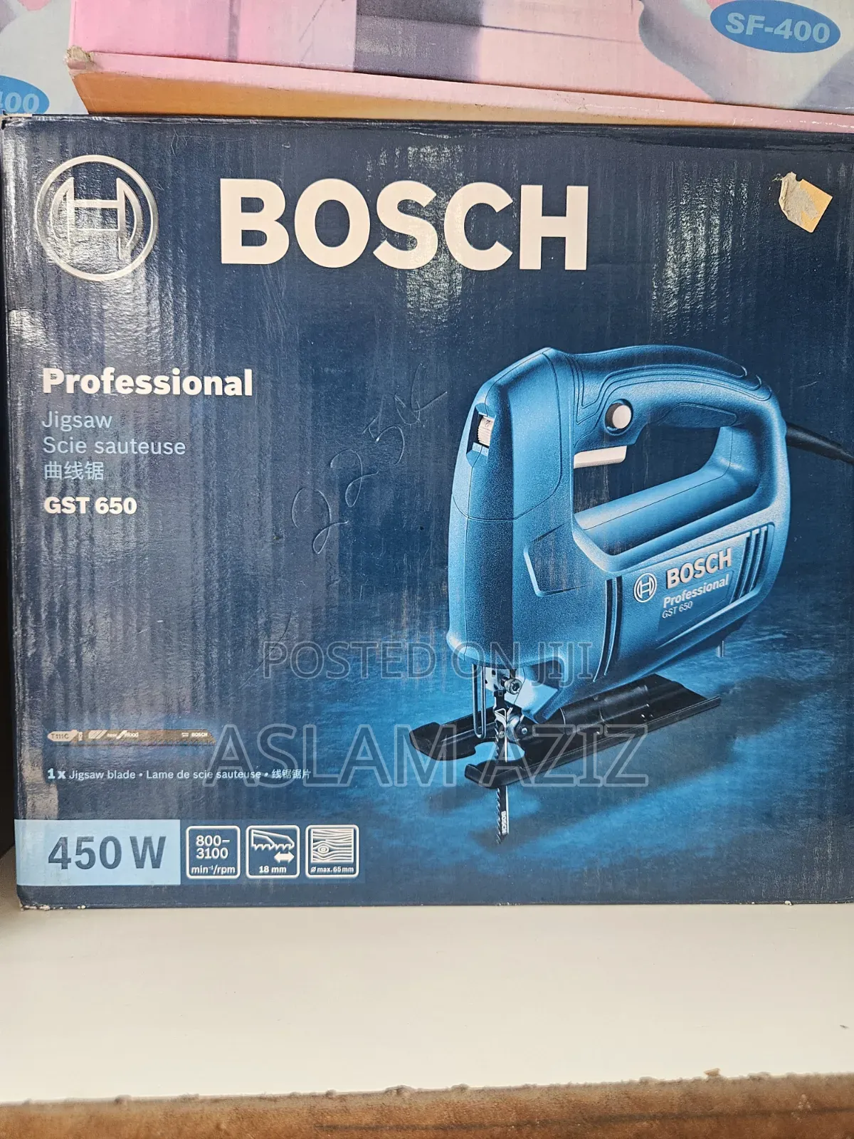 Bosch Professional Jigsaw(Gst650)Msumeno Wa Umeme