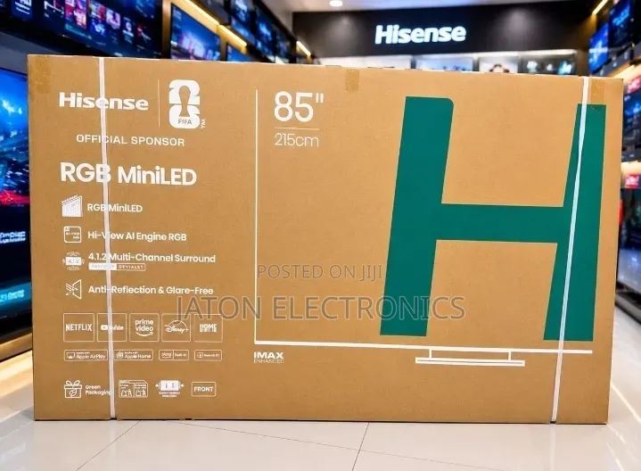 Hisense 85 Inches RGB Miniled Tv