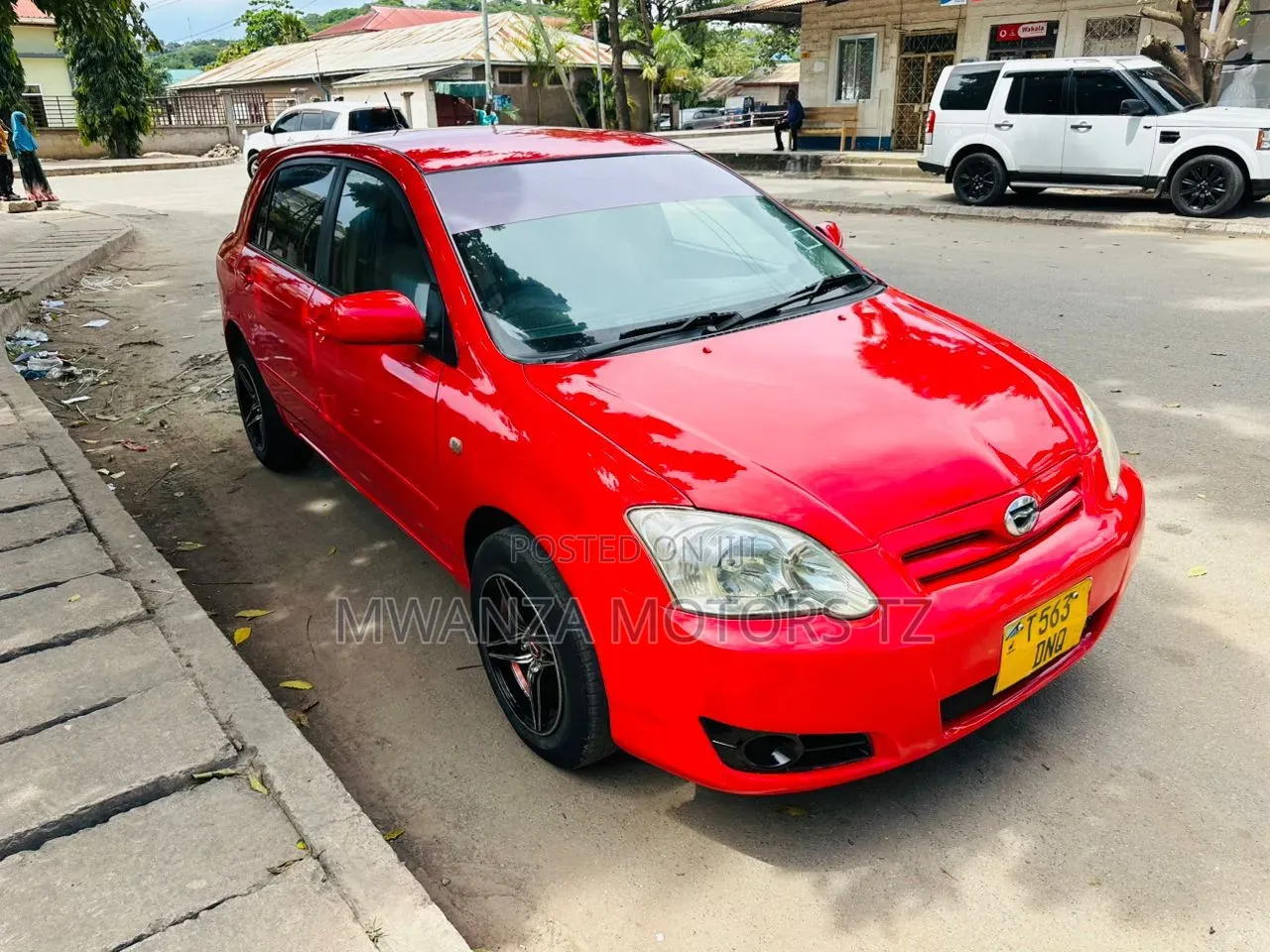 Toyota Corolla RunX 2003 Red