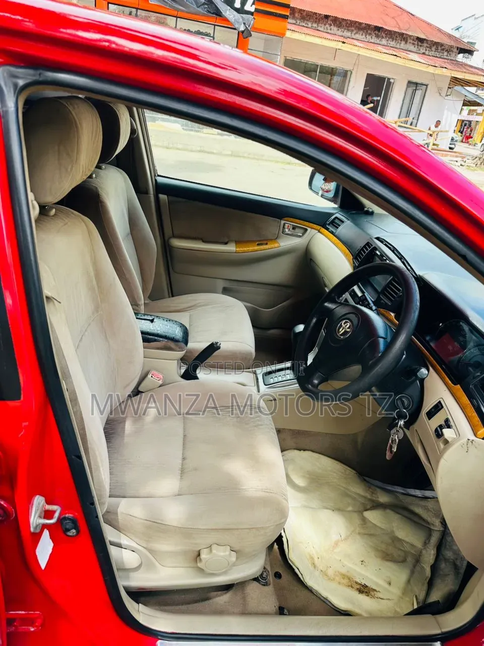 Toyota Corolla RunX 2003 Red