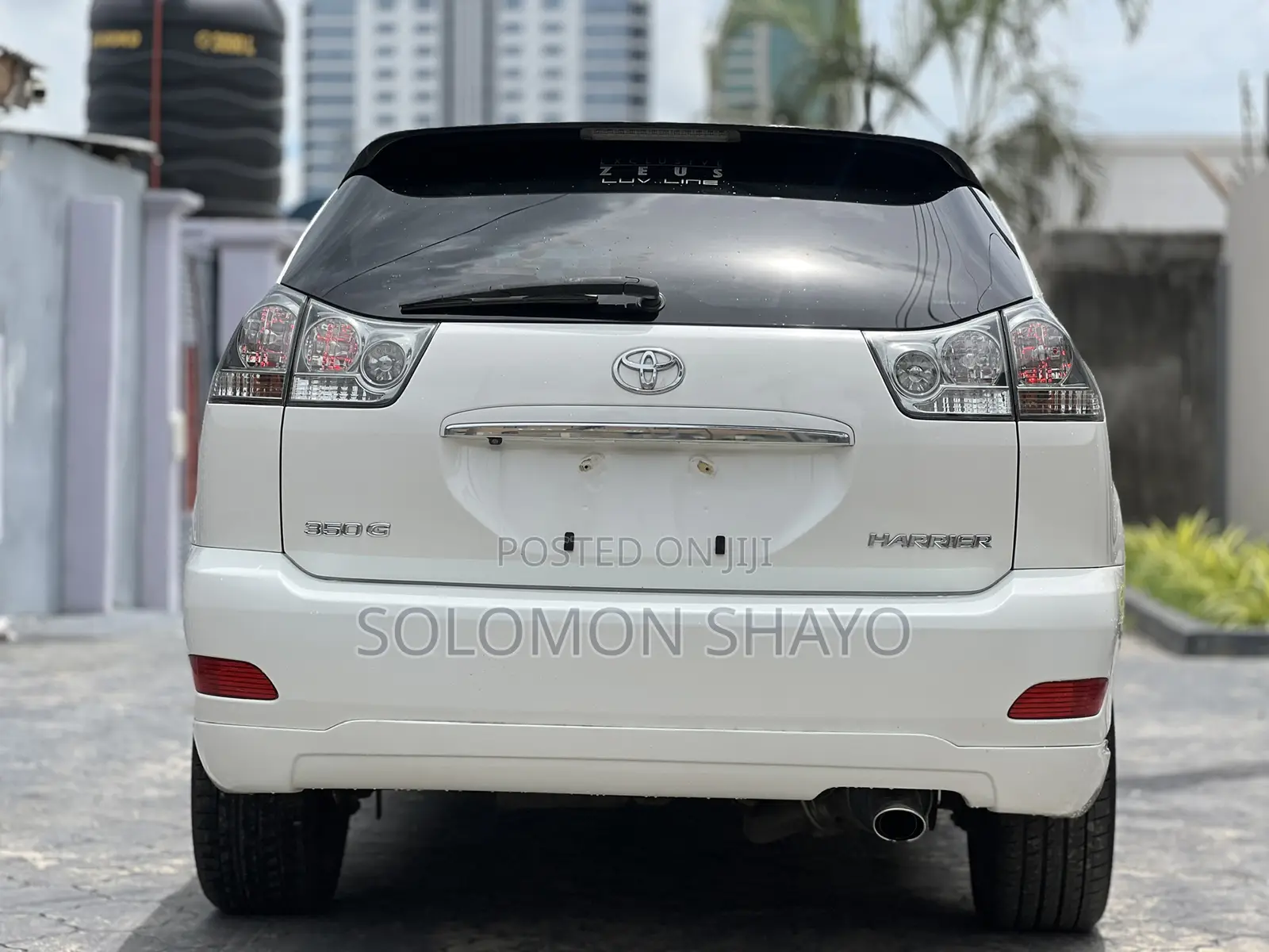 Toyota Harrier 2008 White