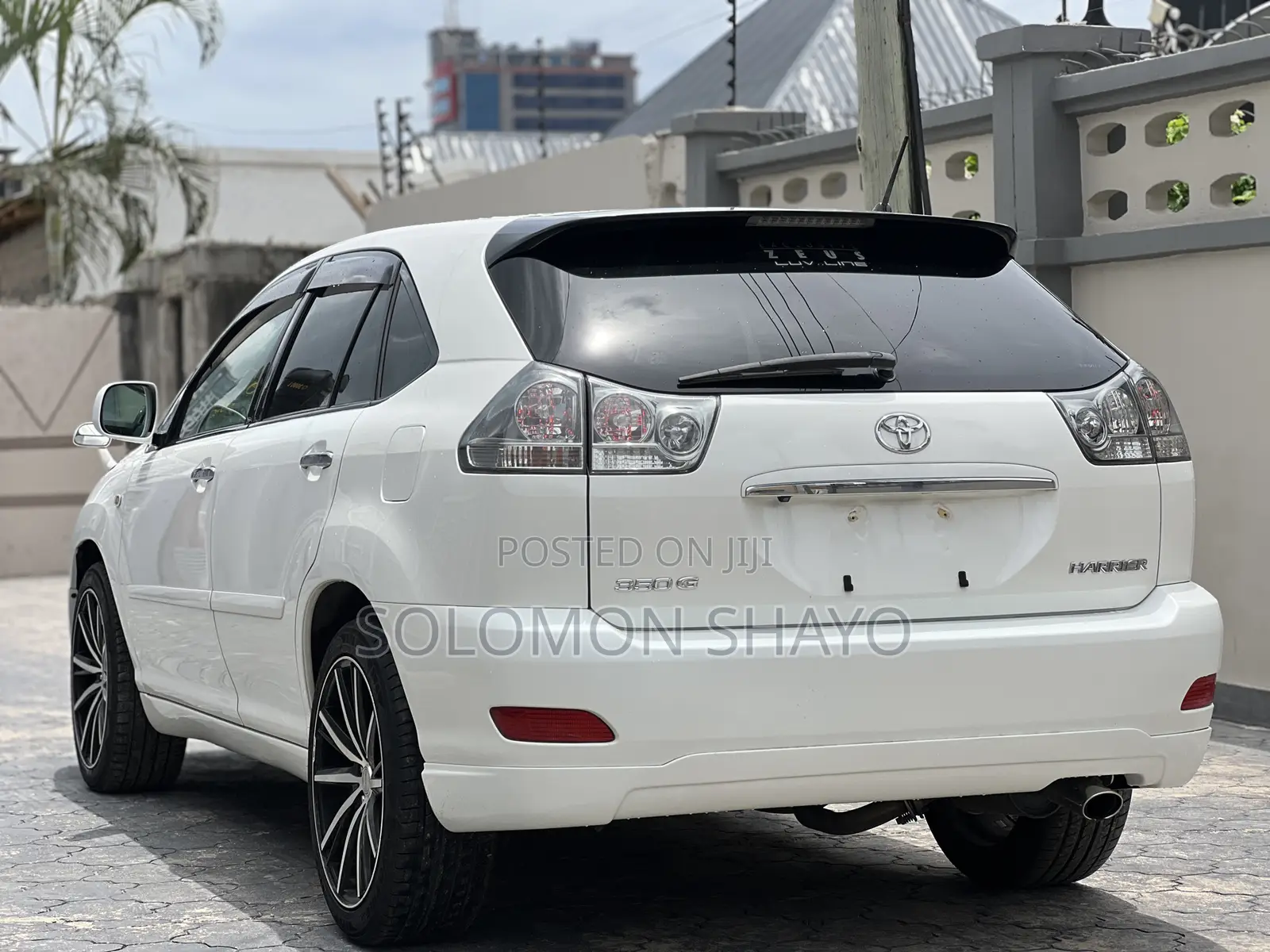 Toyota Harrier 2008 White