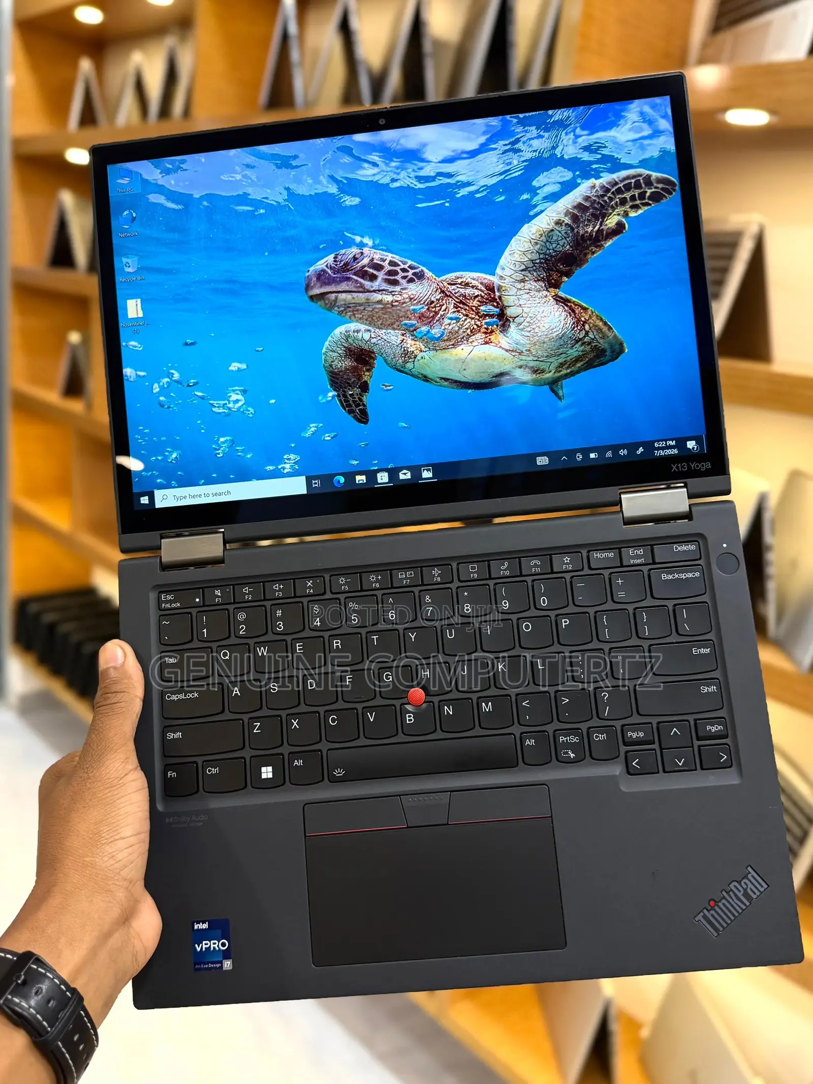 Laptop Lenovo ThinkPad x13 Yoga 32GB Intel Core i7 SSD 512GB