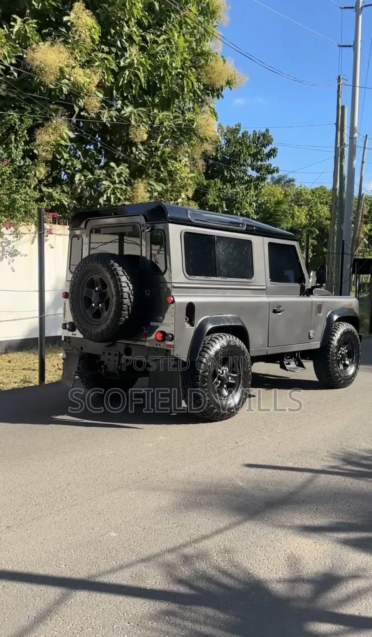 Land Rover Defender 2015 Gray