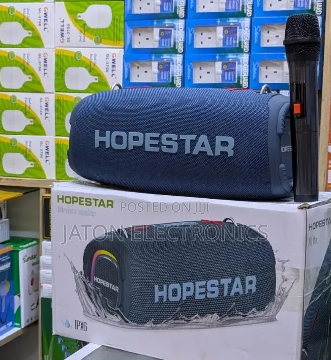 Hopestar Bluetooth Speaker 1mic 120watts