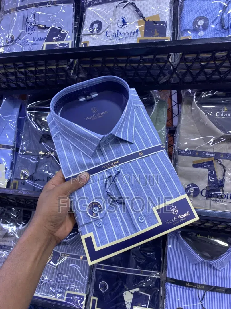 Higgs Homme Shirts Long Sleeves