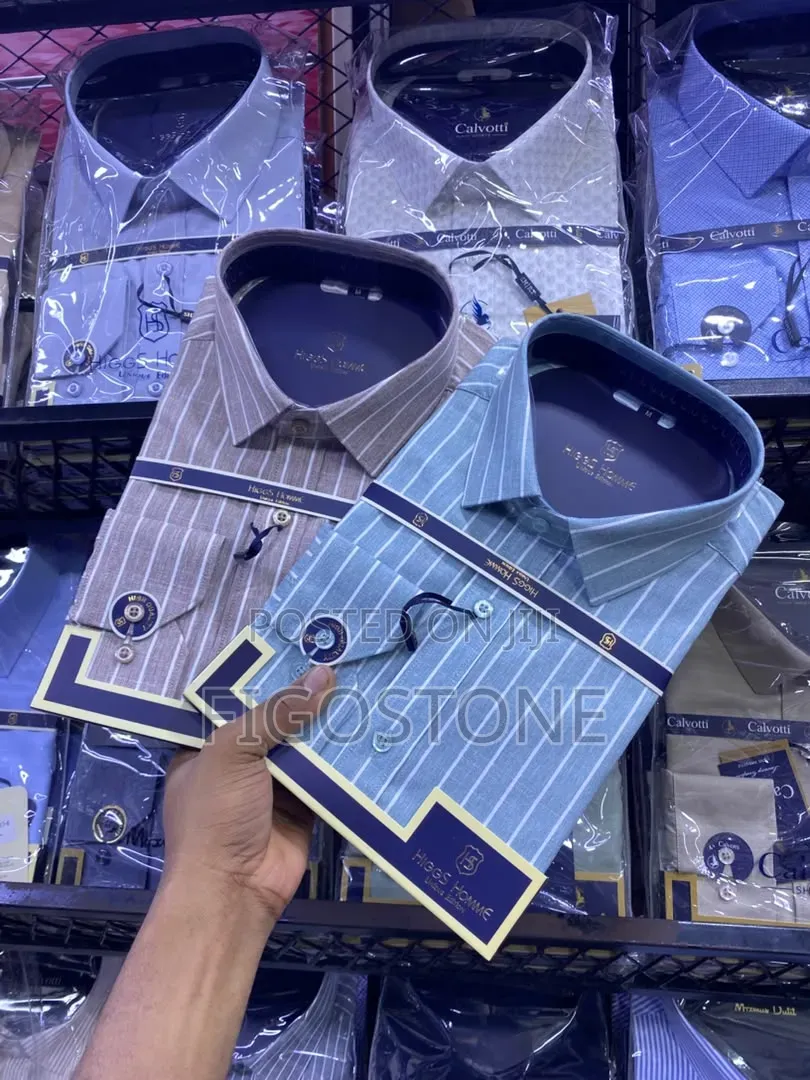 Higgs Homme Shirts Long Sleeves