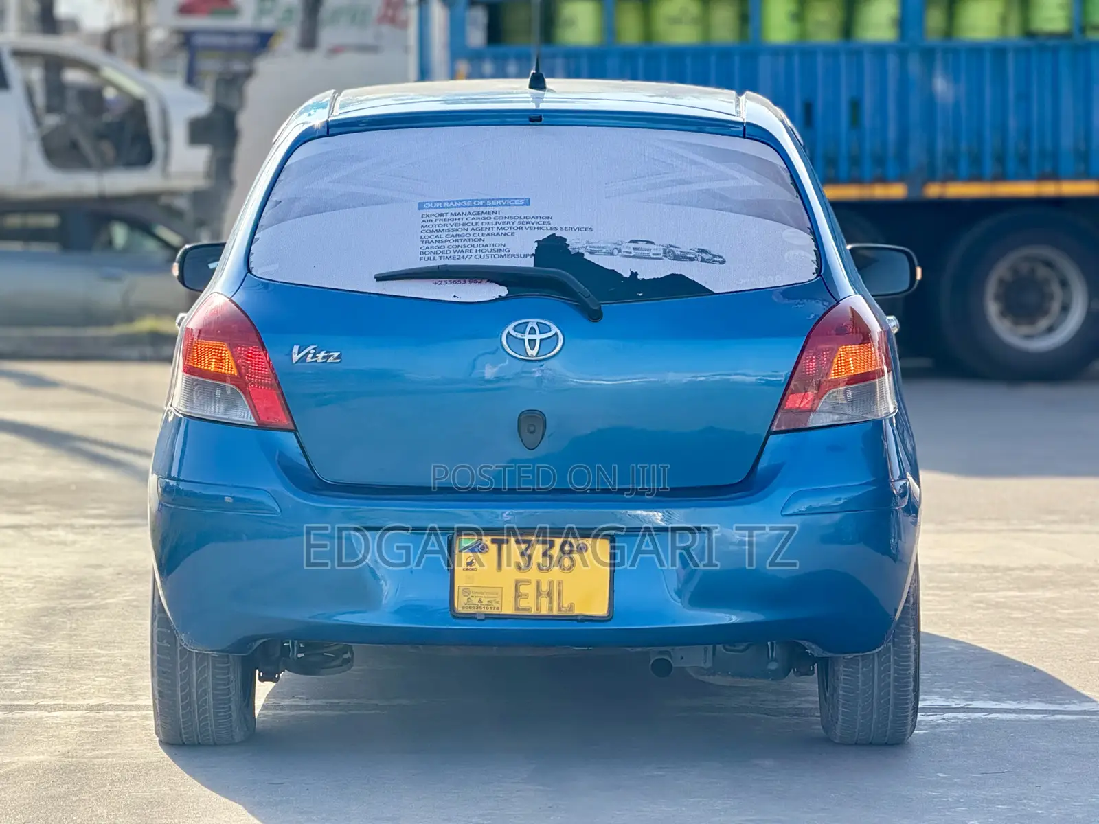 Toyota Vitz 2009 Blue
